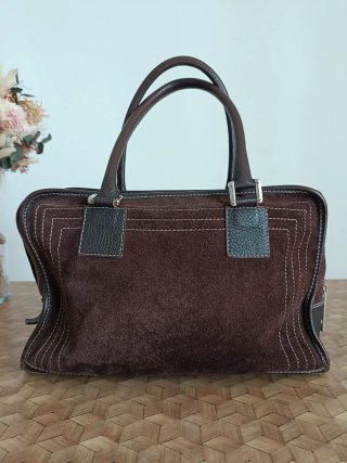 Bolso Loewe vintage marrón. Original.