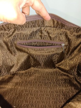 Bolso Loewe vintage marrón. Original.