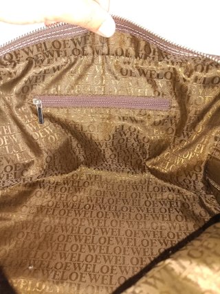 Bolso Loewe vintage marrón. Original.