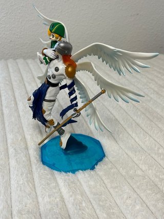 Figuras Angemon, T.K. y Patamon