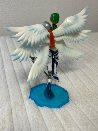 Figuras Angemon, T.K. y Patamon