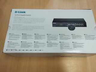 Switch Gigabit D-Link DGS-1016D 16 Puertos