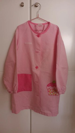 Bata comedor niña talla 4
