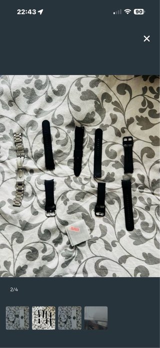 Samsung Galaxy Watch 4 Classic Plata/Blanco