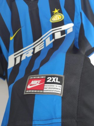 Camiseta Inter Milán. Ronaldo 9. Talla XL