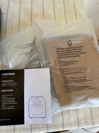 CHEFMAN Air Fryer XL 10L Digital Táctil