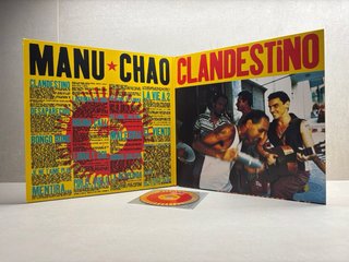 Manu Chao Clandestino LP Vinilo Doble