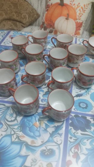 Set di tazze in porcellana cinese
