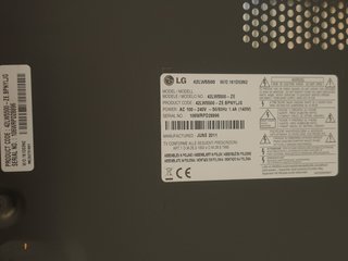 TV LG Smart TV 42 para piezas