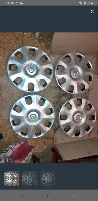 Tapacubos Renault Clio 15 (4 unidades)