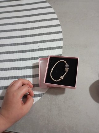 Pulsera Pandora Plata con Charm de niña