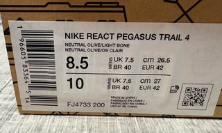 Nike React Pegasus Trail 4 Talla 42
