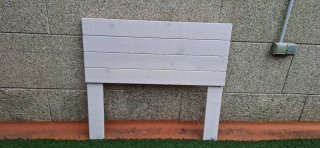 Cama IKEA 90cm:colchón,somier,patas y cabecero