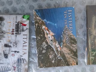 Collezione di magneti da viaggio