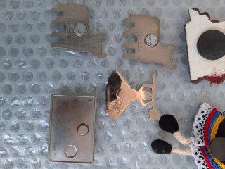 Collezione di magneti da viaggio