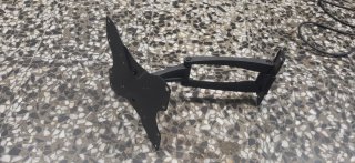 Soporte metálico articulado para TV