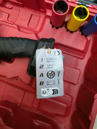 Llave impacto Parkside Performance 600Nm