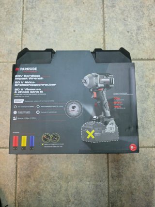 Llave impacto Parkside Performance 600Nm