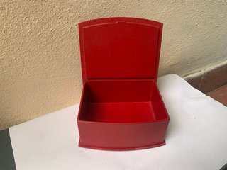 Cofanetto Vintage Cartier Parfums Paris Rosso Oro