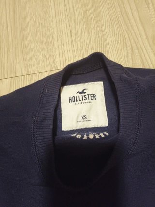 Sudadera Hollister Azul Marino Talla XS