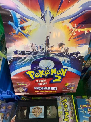VHS Dragon Ball GT y Pokémon La Película