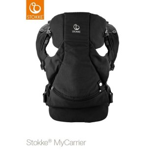 Mochila Portabebés Stokke MyCarrier Negra
