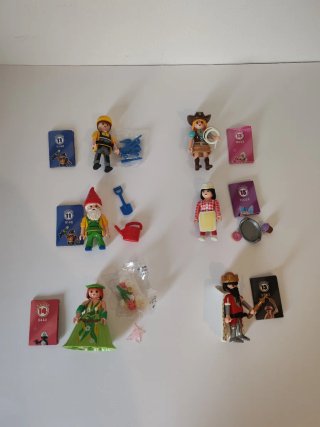Playmobil series figuras y accesorios