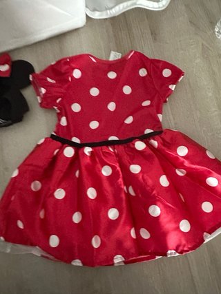 Disfraz Minnie Bebé Talla 74-80cm