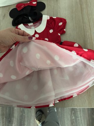 Disfraz Minnie Bebé Talla 74-80cm