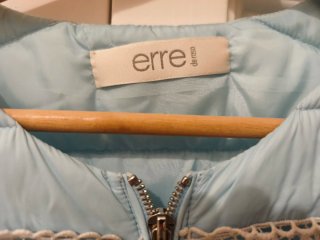 Chaqueta azul clara Erre Raso Talla M