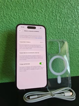 iPhone 14 Pro 128GB Morado Impecable+Factura