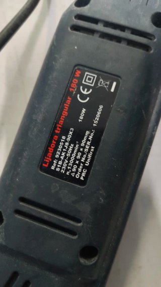 Lijadora triangular 180W