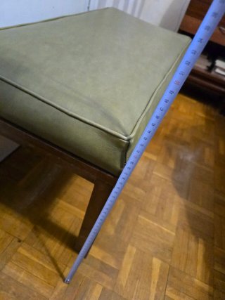 Banqueta descalzadora Skay Mid Century Años 60