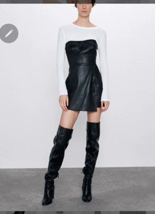 Mono Zara Negro NUEVO