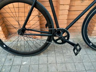 Bici Pista Contrapedal Talla L Negra