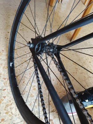 Bici Pista Contrapedal Talla L Negra