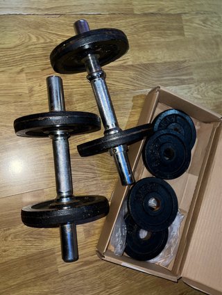 Kit Mancuernas 20kg (19kg reales)