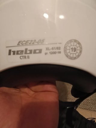 Casco Jet Hebo CTR 2 Blanco