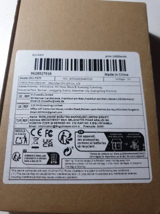 Power Bank 10.000 mAh USB y Tipo C
