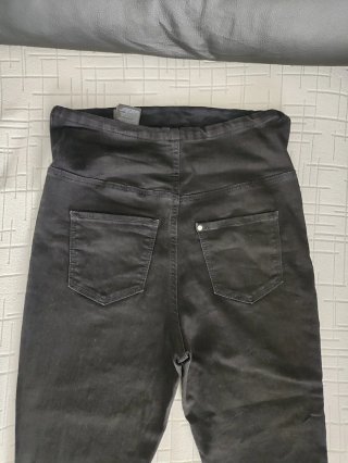 Pantalón vaquero premamá negro