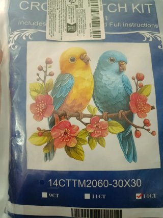 Kit de punto de cruz 14CTTM2060-30X30