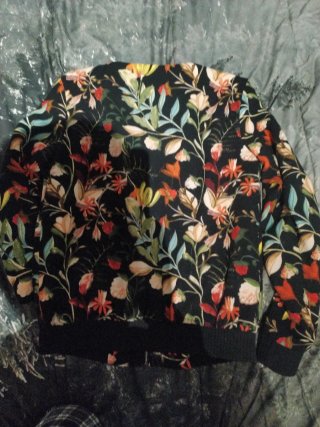 Chaqueta floral para chica