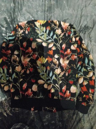 Chaqueta floral para chica