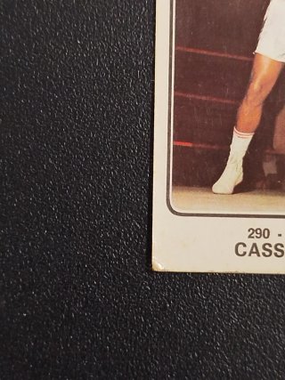 1973-74 PANINI CAMPIONI DELLO SPORT CASSIUS CLAY