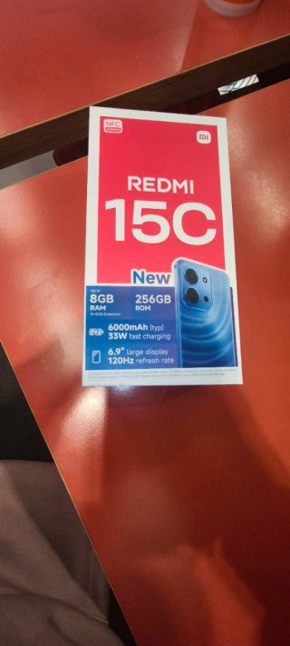 Xiaomi Redmi 15C 256GB Negro