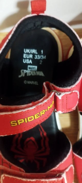 Sandalias Spiderman niño Talla 35