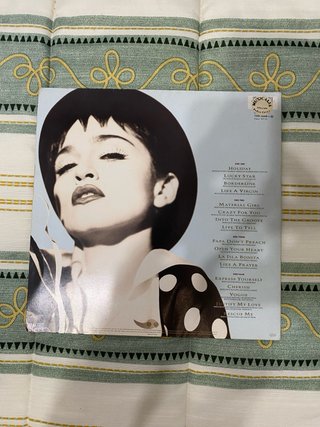 Vinilo Madonna The Immaculate Collection
