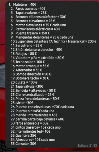 Repuestos VW Polo GTI 6N2