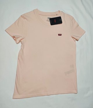 Camiseta / T-Shirt Levi's Rosa Pastel – Talla XS