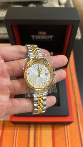 Reloj Tissot Ballade Suizo 34mm Oro/Plata